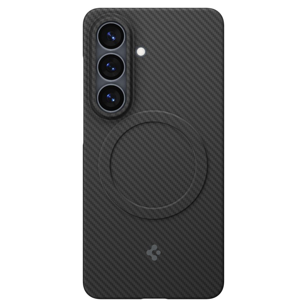 Spigen Samsung Galaxy S26 - Σκληρή Θήκη Aramid Fiber με MagSafe - AirSkin Aramid Mag - Black