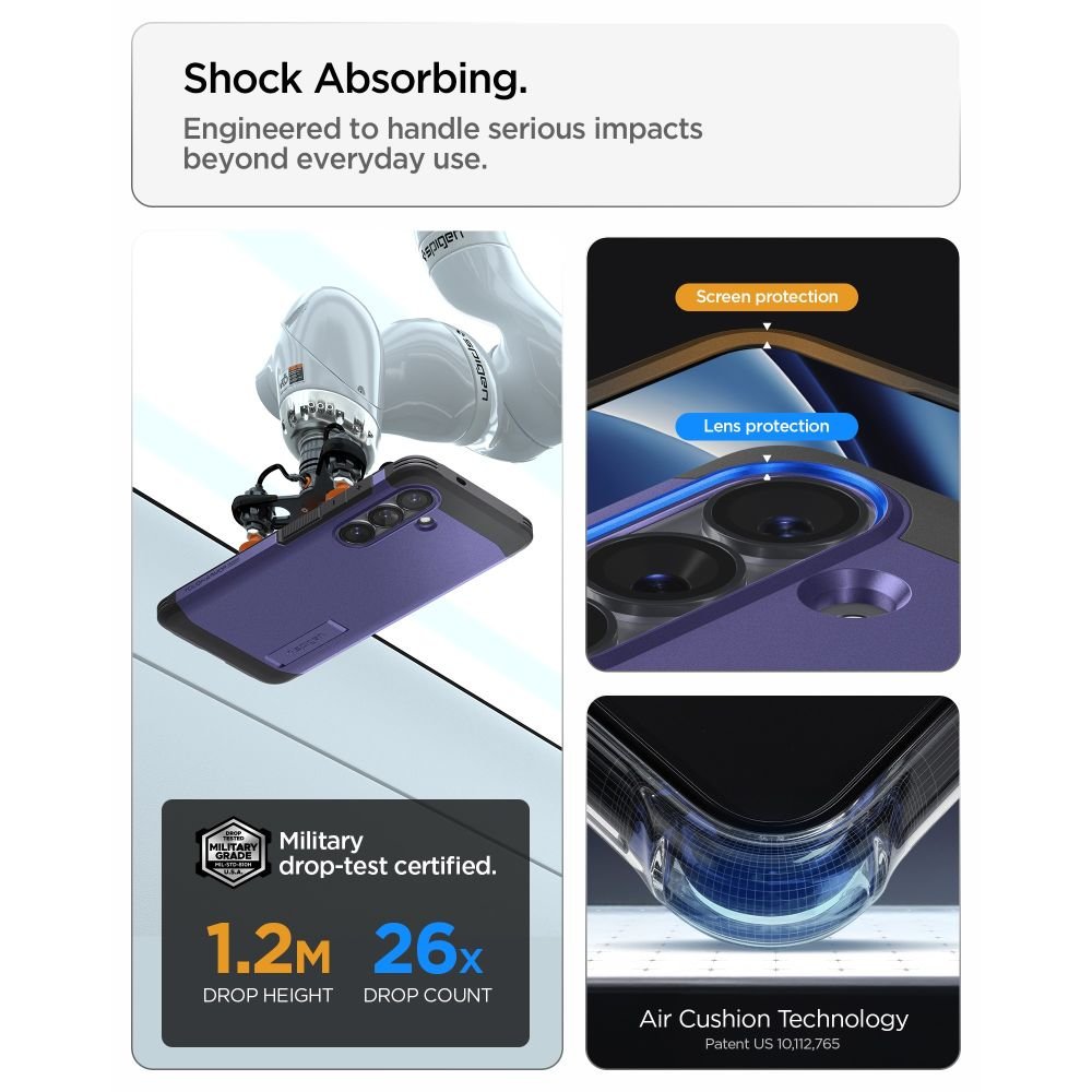 Spigen Samsung Galaxy S26 - Σκληρή Θήκη με MagSafe - Tough Armor Mag - Ash Violet