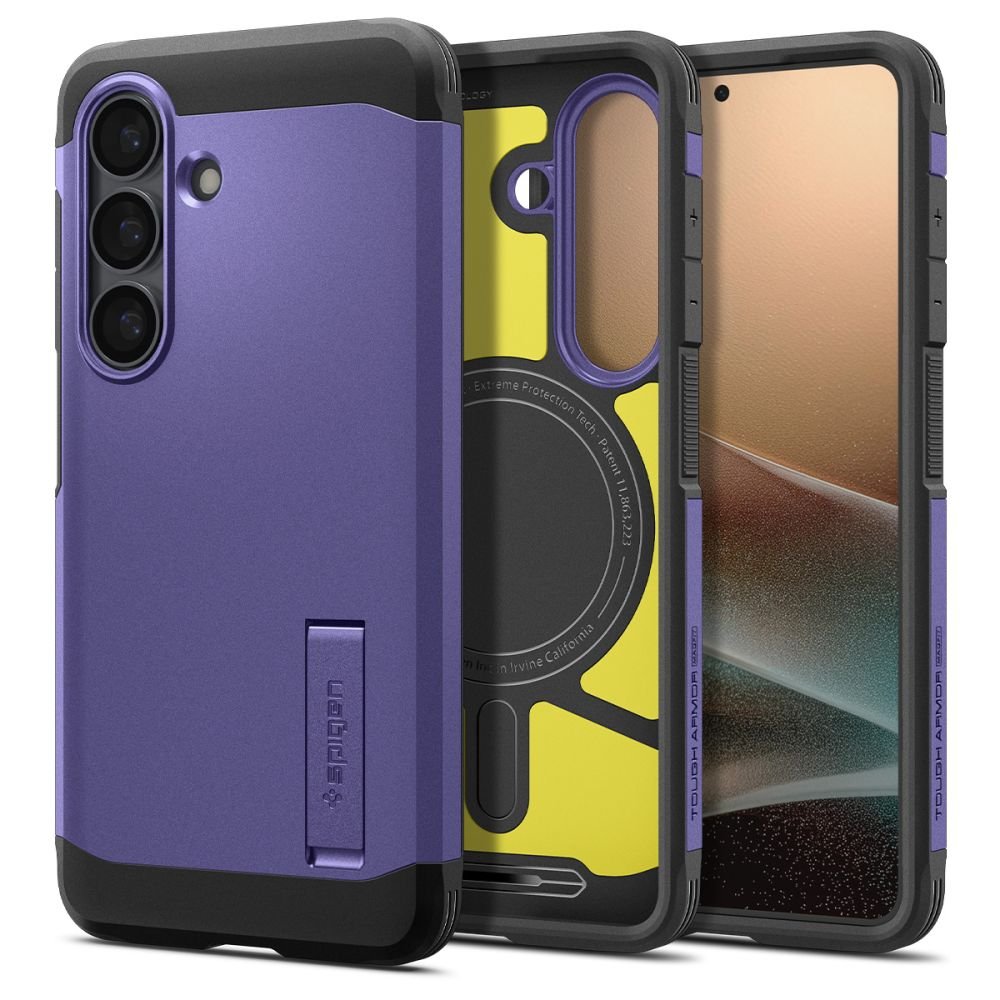 Spigen Samsung Galaxy S26 - Σκληρή Θήκη με MagSafe - Tough Armor Mag - Ash Violet