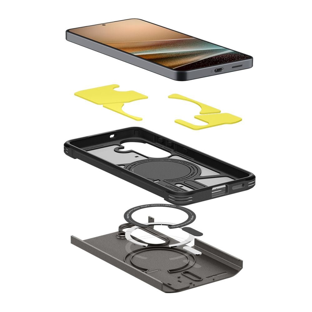 Spigen Samsung Galaxy S26 - Σκληρή Θήκη με MagSafe - Tough Armor Mag - Gunmetal