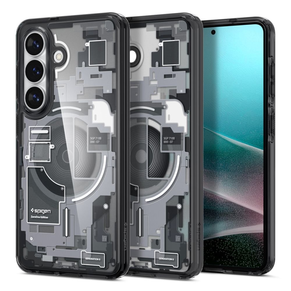 Spigen Samsung Galaxy S26 - Σκληρή Θήκη με Πλαίσιο Σιλικόνης και MagSafe - Ultra Hybrid Mag - Zero One Black