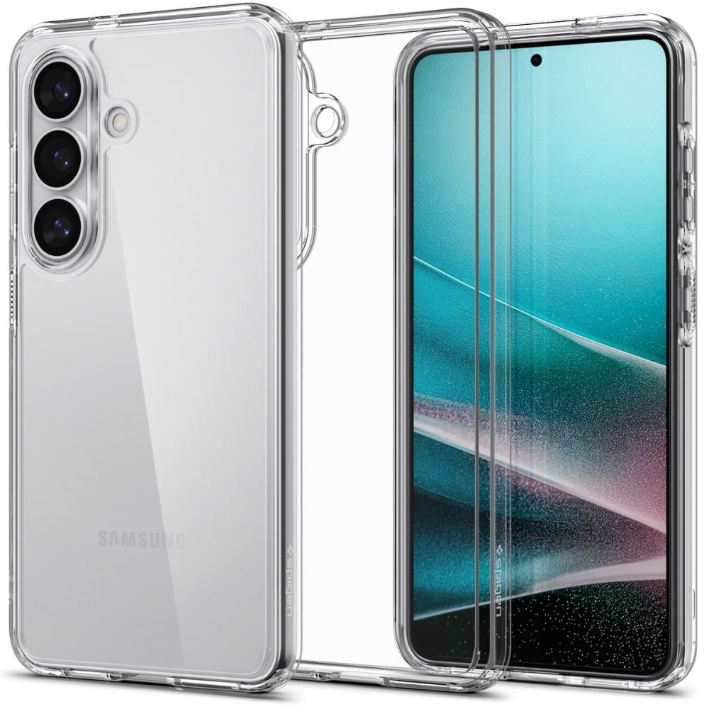 Spigen Samsung Galaxy S26 Σκληρή Θήκη με Πλαίσιο Σιλικόνης - Ultra Hybrid - Crystal Clear