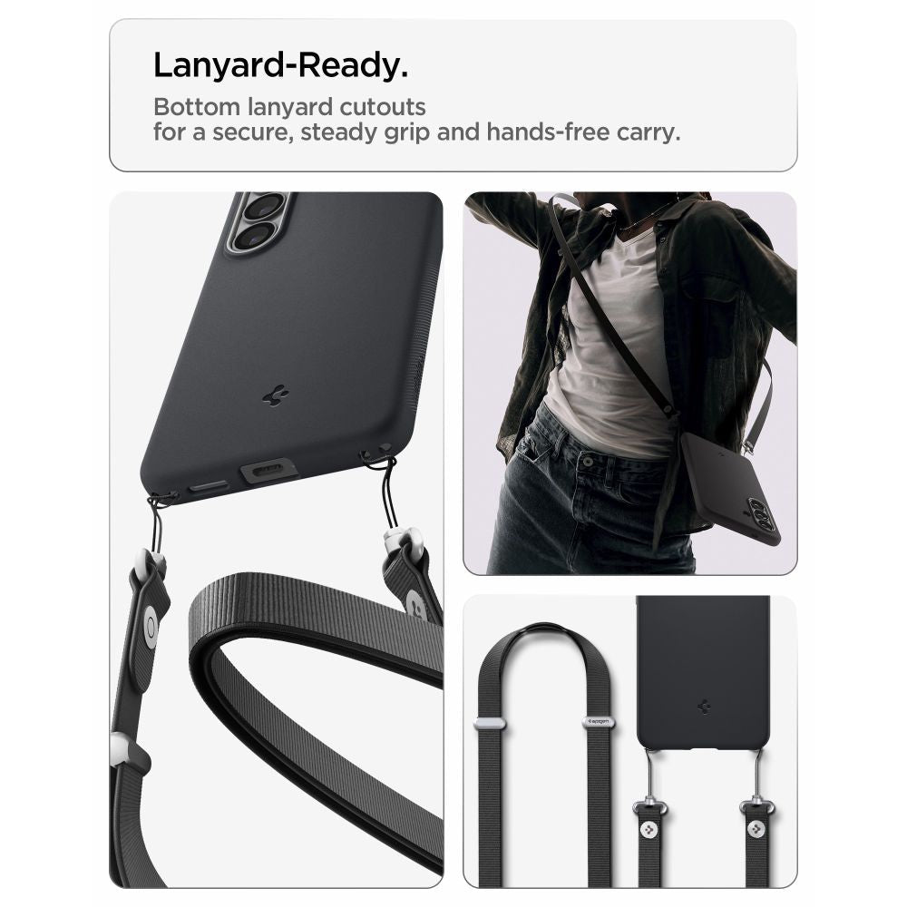 Spigen Samsung Galaxy S26 - Θήκη Σιλικόνης με MagSafe - Nano Pop Mag - Black Sesame