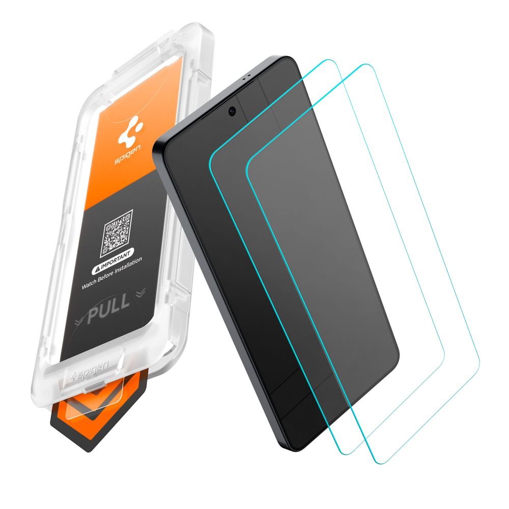 Spigen Samsung Galaxy S26 Ultra - Αντιχαρακτικό Γυαλί Οθόνης 10H - Glas.tR EZ Fit Pro AC - 2 Τεμάχια - Clear
