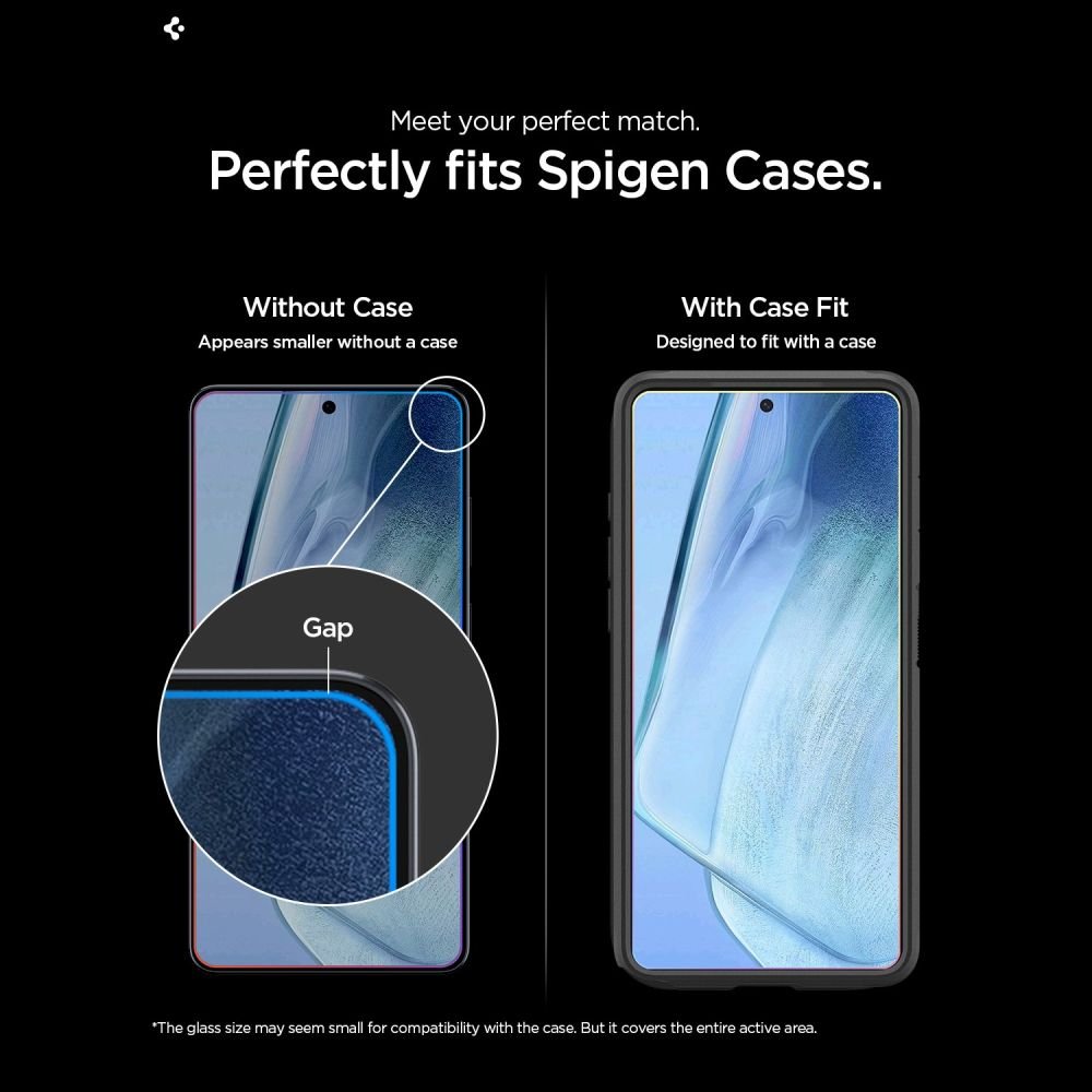 Spigen Samsung Galaxy S26 Ultra - Αντιχαρακτικό Γυαλί Οθόνης 10H με Aντιανακλαστική Eπίστρωση - Glas.tR EZ Fit Pro AC Anti Reflection - 2 Τεμάχια - Clear
