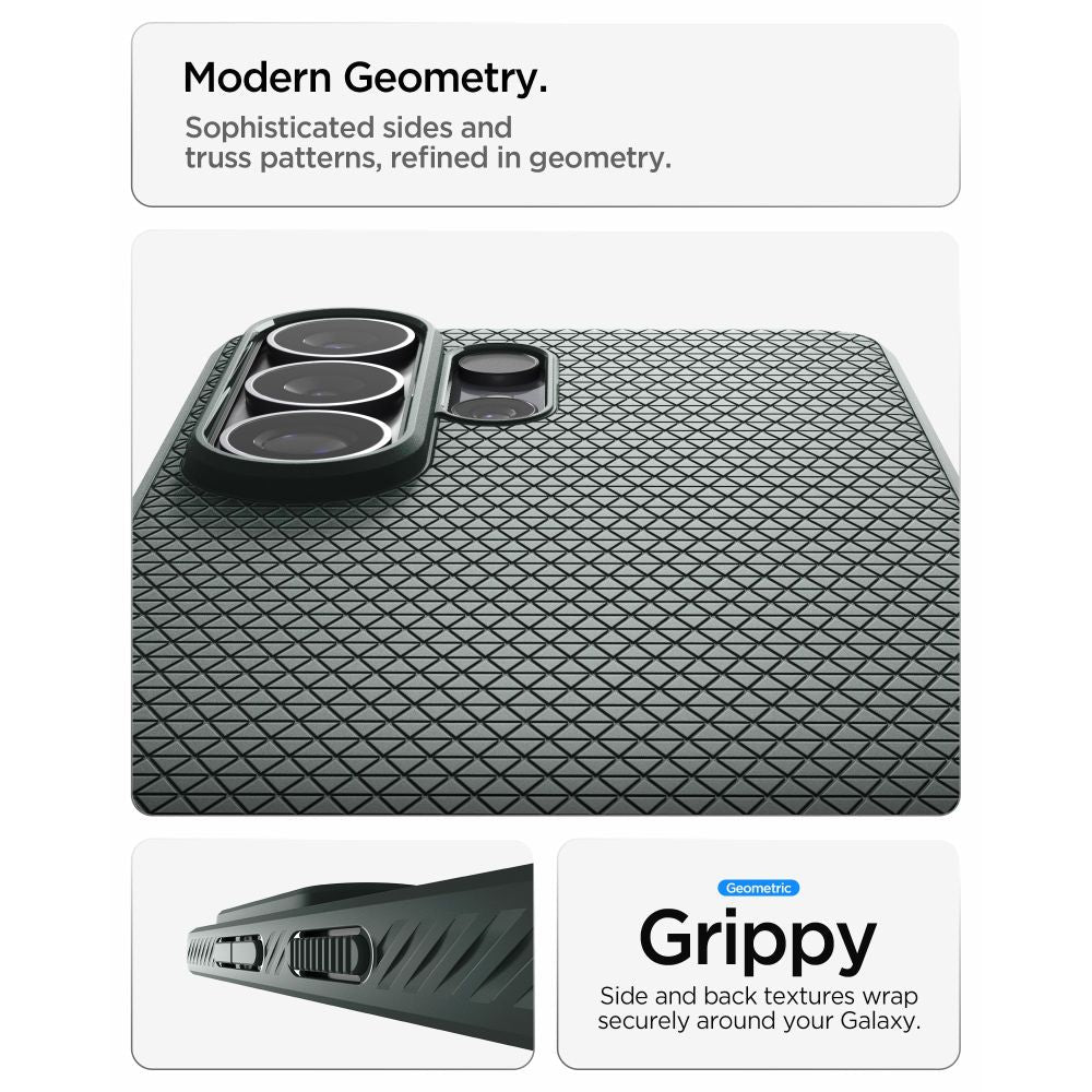 Spigen Samsung Galaxy S26 Ultra Liquid Air Mag - Θήκη Σιλικόνης με Magsafe - Abyss Green