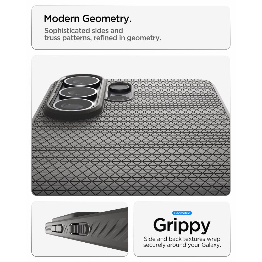 Spigen Samsung Galaxy S26 Ultra Liquid Air Θήκη Σιλικόνης - Marble Grey