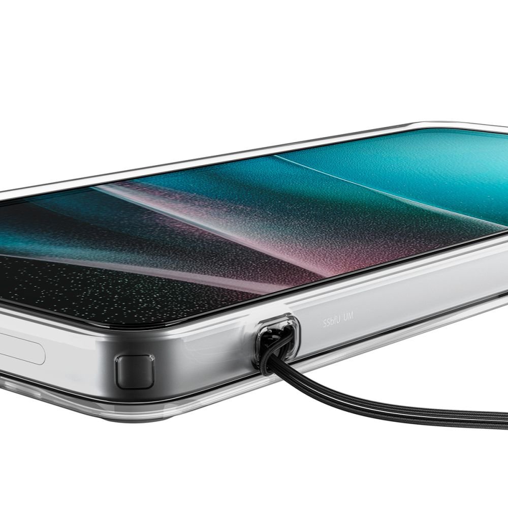 Spigen Samsung Galaxy S26 Ultra - Σκληρή Θήκη με Πλαίσιο Σιλικόνης Και MagSafe - Ultra Hybrid Mag - Clear / White