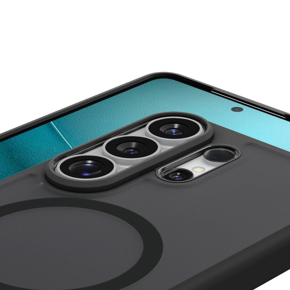Spigen Samsung Galaxy S26 Ultra - Σκληρή Θήκη με Πλαίσιο Σιλικόνης Και MagSafe - Ultra Hybrid Mag - Frost Black