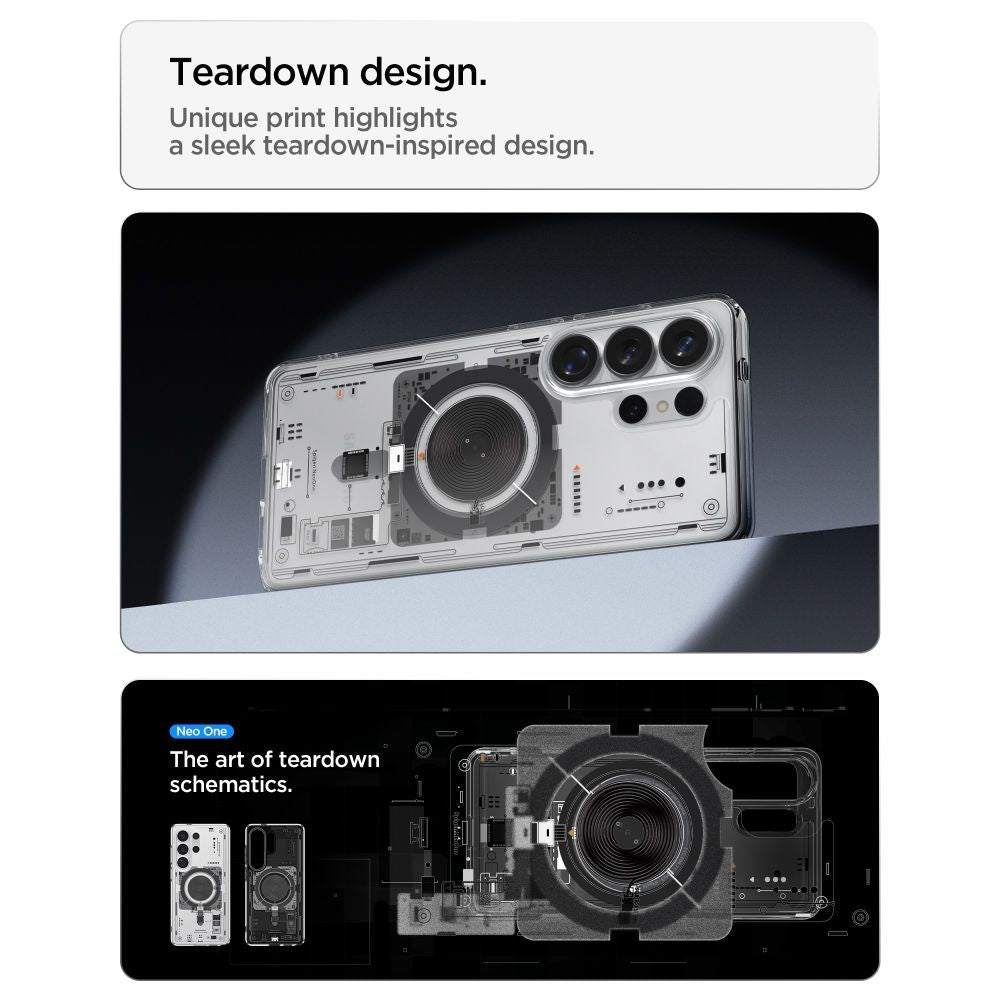 Spigen Samsung Galaxy S26 Ultra - Σκληρή Θήκη με Πλαίσιο Σιλικόνης και MagSafe - Ultra Hybrid Mag - Neo One