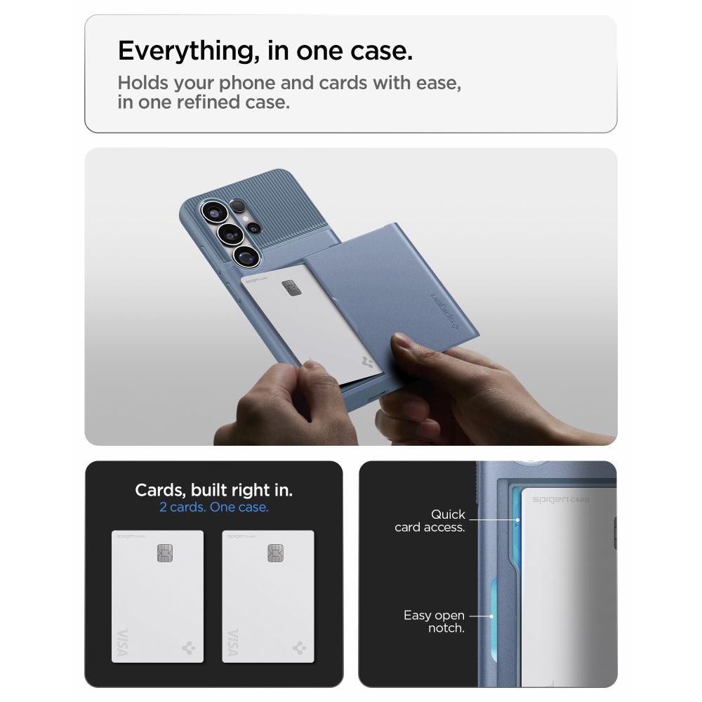 Spigen Samsung Galaxy S26 Ultra - Σκληρή Θήκη - Slim Armor CS - Light Blue