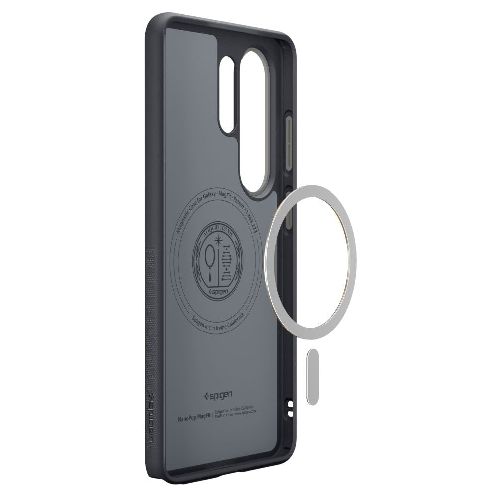 Spigen Samsung Galaxy S26 Ultra - Θήκη Σιλικόνης με MagSafe - Nano Pop Mag - Black Sesame