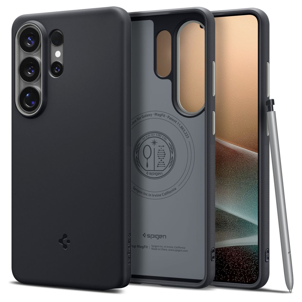 Spigen Samsung Galaxy S26 Ultra - Θήκη Σιλικόνης με MagSafe - Nano Pop Mag - Black Sesame