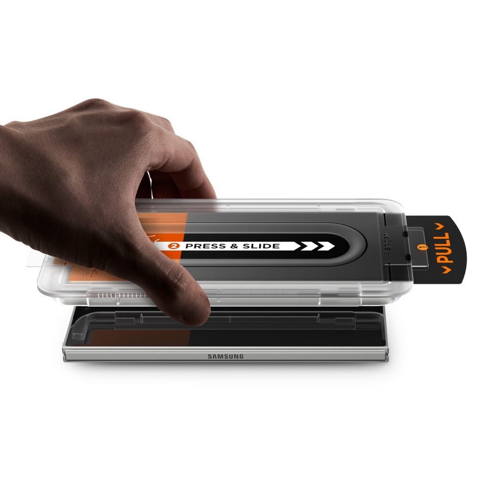 Spigen Samsung Galaxy Z Fold7 / Z Fold8 Ultra - Αντιχαρακτικό Γυαλί Οθόνης - Glas.tR EZ Fit Pro HD - 2 Τεμάχια - Clear
