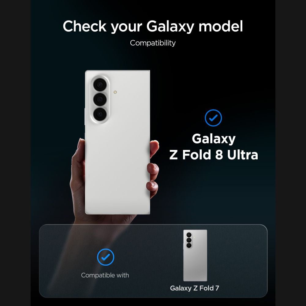 Spigen Samsung Galaxy Z Fold7 / Z Fold8 Ultra - Privacy Αντιχαρακτικό Γυαλί Οθόνης - Glas.tR EZ Fit Pro HD - Privacy