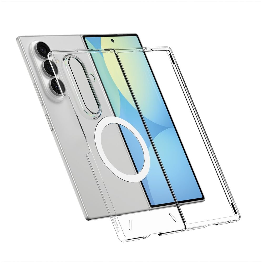 Spigen Samsung Galaxy Z Fold8 Ultra Σκληρή Θήκη - AirSkin MagSafe - Clear / White