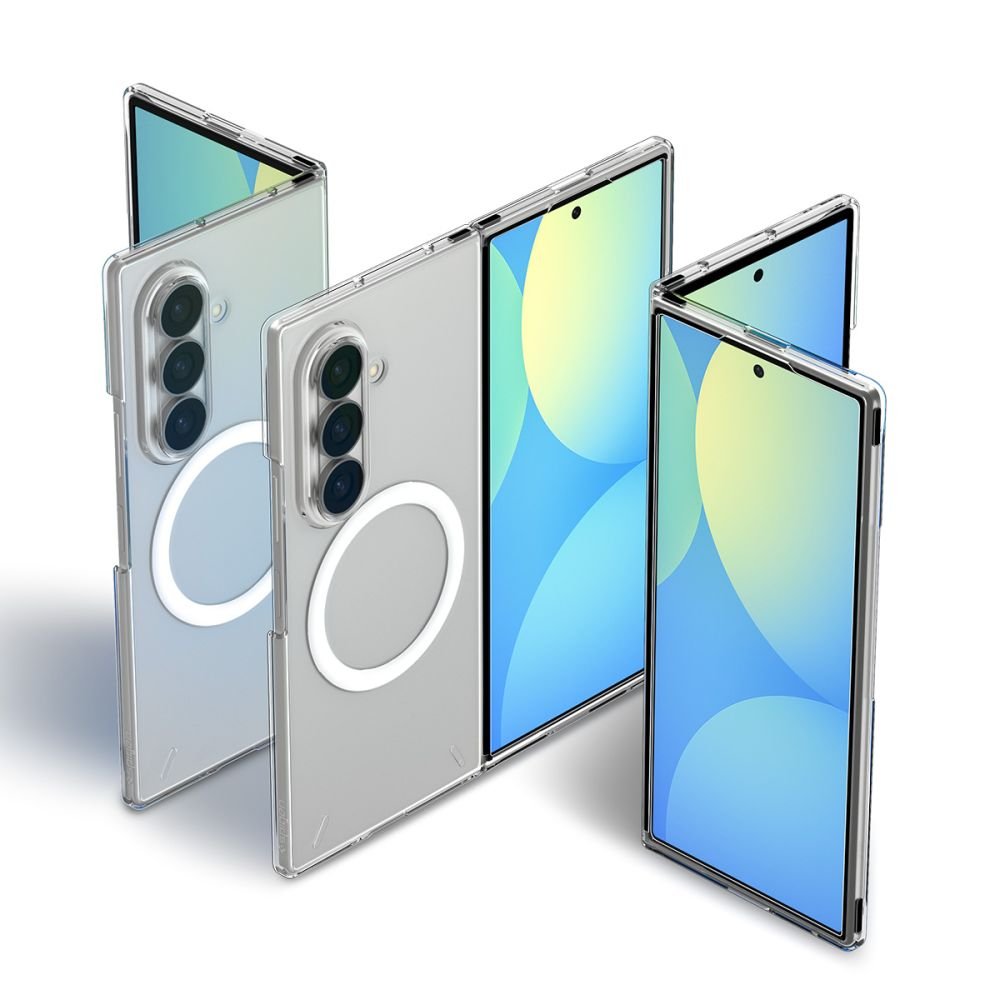 Spigen Samsung Galaxy Z Fold8 Ultra Σκληρή Θήκη - AirSkin MagSafe - Clear / White