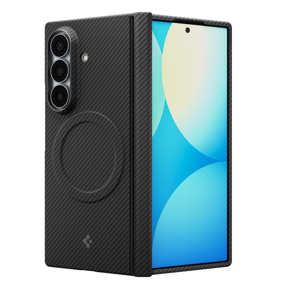 Spigen Samsung Galaxy Z Fold8 Ultra - Θήκη από Ίνες Αραμιδίου με MagSafe - AirSkin Aramid MagSafe - Black