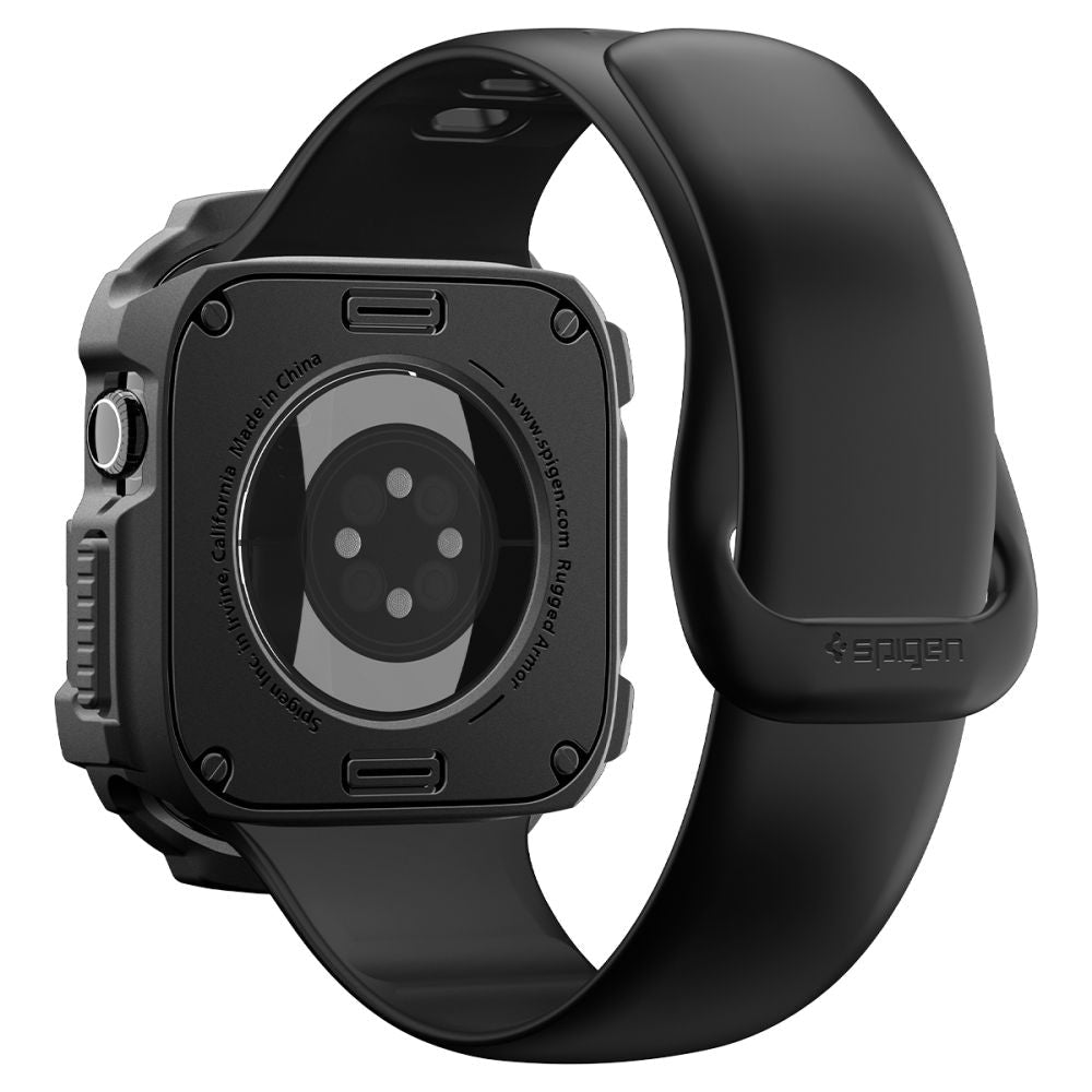 Spigen Θήκη Apple Watch 12 - 42mm - Rugged Armor - Matte Black