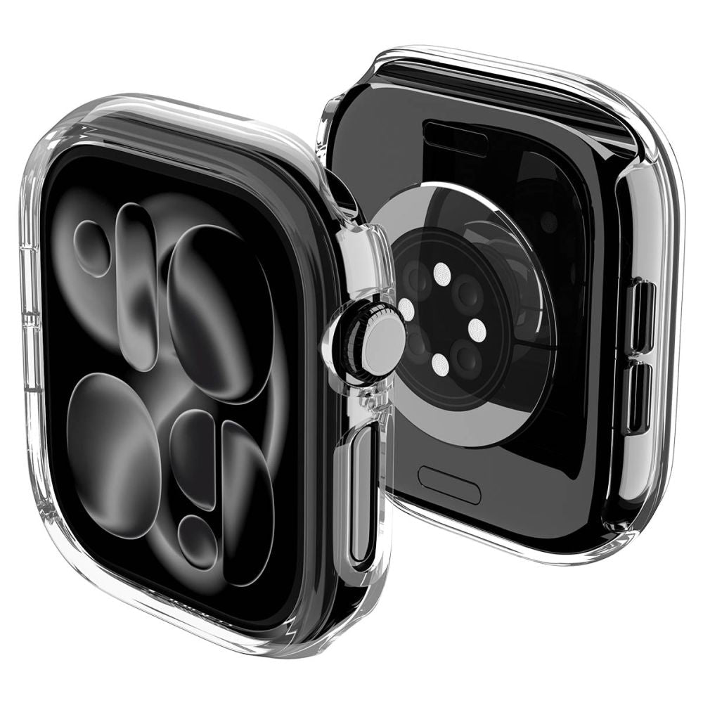 Spigen Θήκη Apple Watch 12 - 46mm Thin Fit - Crystal Clear