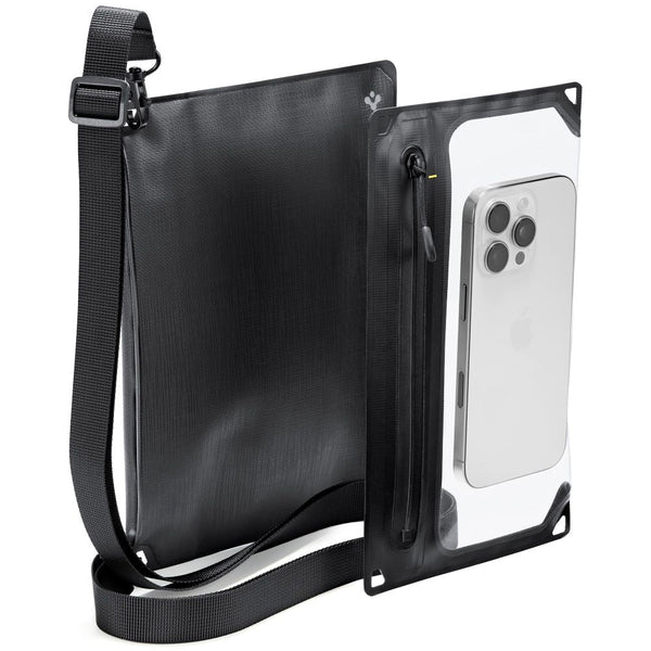Spigen Universal Αδιάβροχη Θήκη με Χιαστί Τσαντάκι - A640 - Black