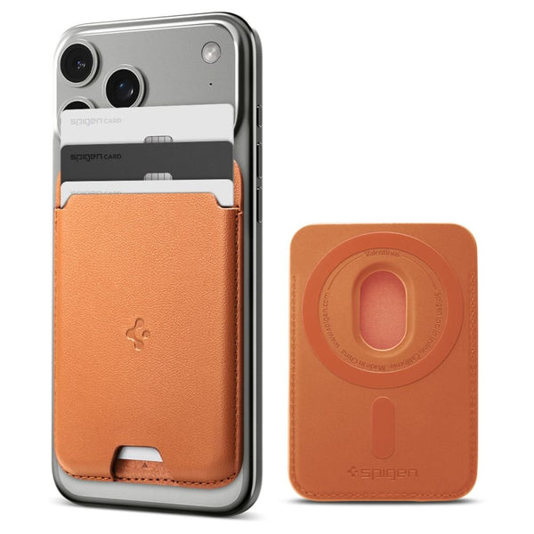 Spigen Universal Θήκη για Κάρτες - Valentinus MagSafe Card Holder - Metallic Orange