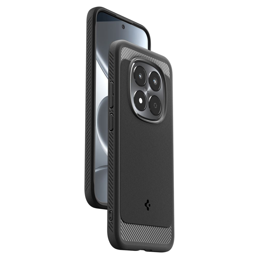 Spigen Xiaomi Redmi Note 15 Pro 5G - Θήκη TPU - Rugged Armor - Matte Black