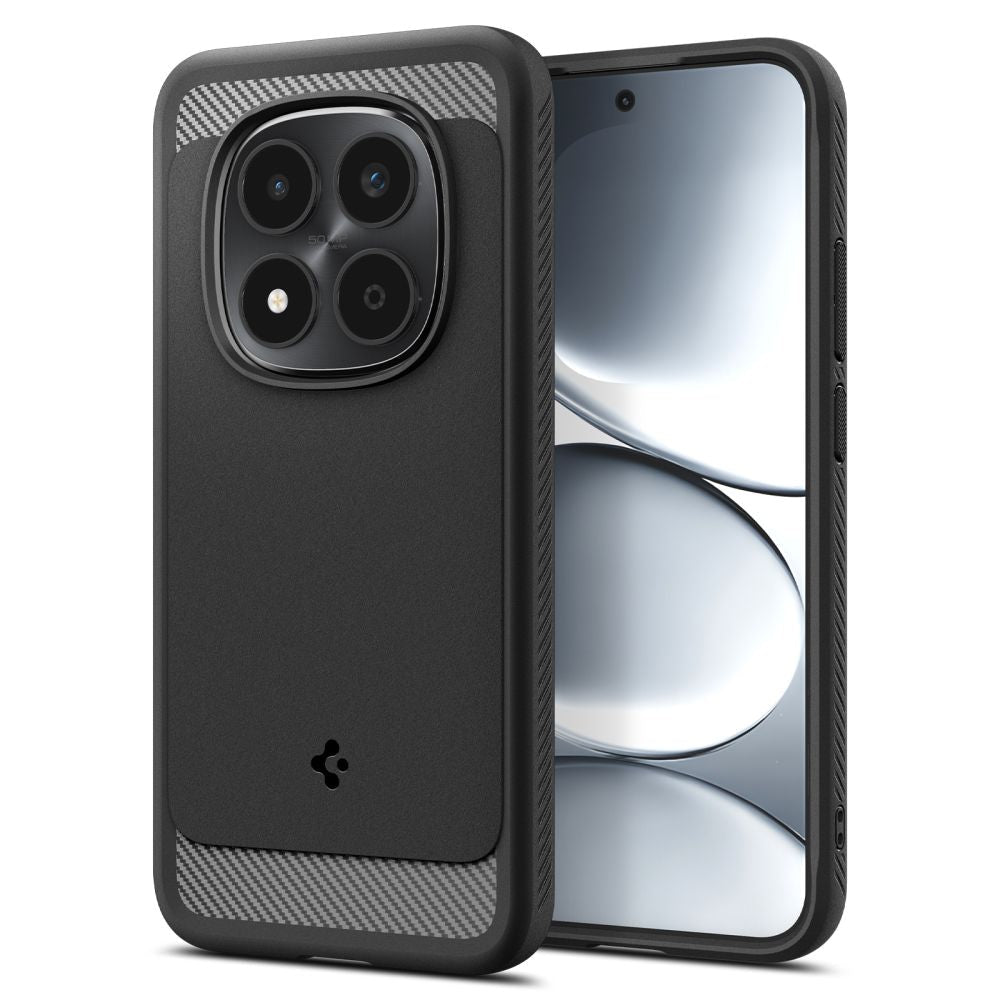 Spigen Xiaomi Redmi Note 15 Pro 5G - Θήκη TPU - Rugged Armor - Matte Black