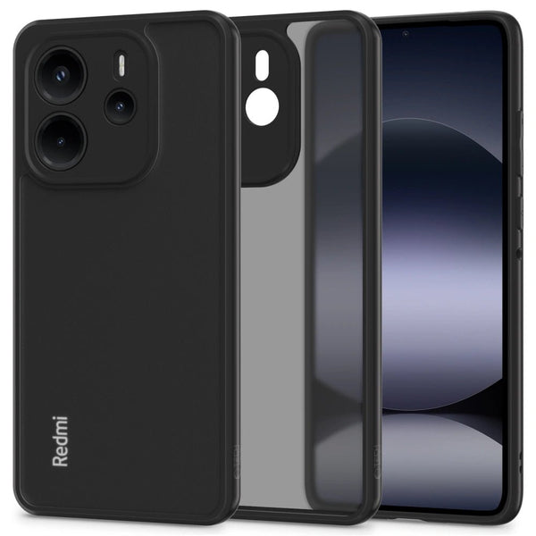 Tech - Protect Xiaomi Redmi Note 14 4G MagMat Σκληρή Θήκη με Πλαίσιο Σιλικόνης - Matte Black