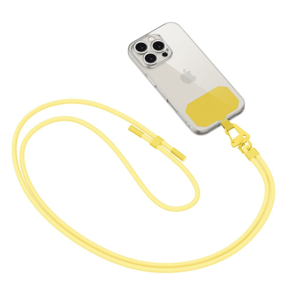 Tech - Protect C5S Rope CrossBody Strap - Universal Λουράκι για Θήκη Κινητού - Lemon