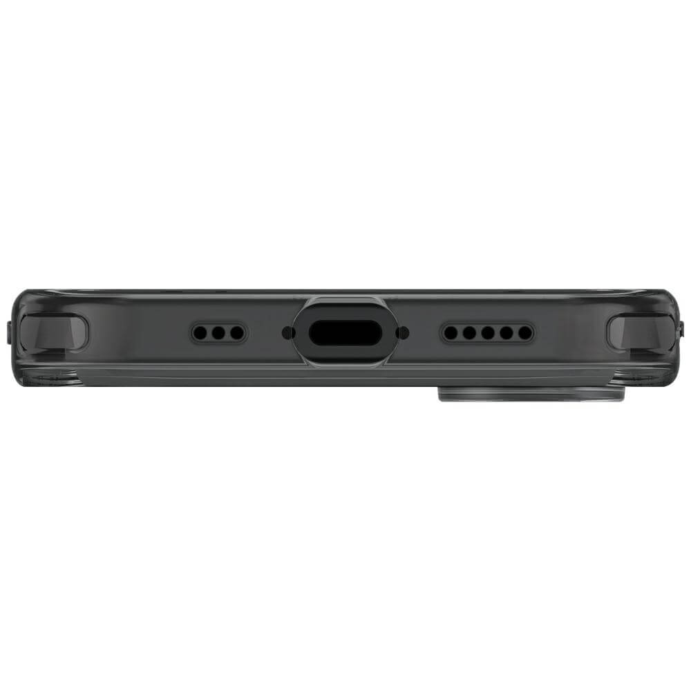 Uniq iPhone 16e LifePro Magclick Charging - Σκληρή Θήκη με Πλαίσιο Σιλικόνης και MagSafe - Smoke