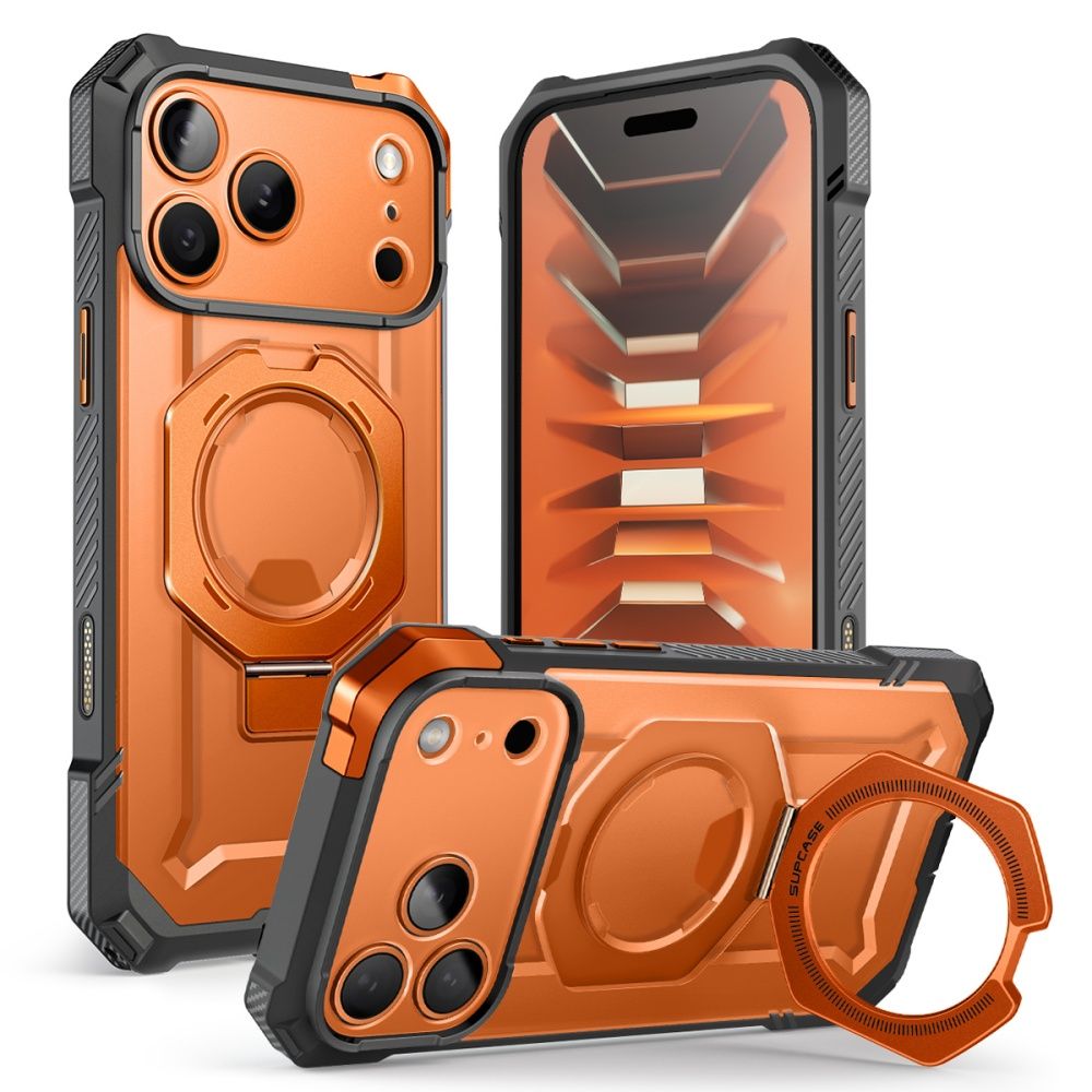 Supcase iPhone 18 Pro Max / iPhone 17 Pro Max - Σκληρή Θήκη με MagSafe και Stand - UB Grip Mag - Coral