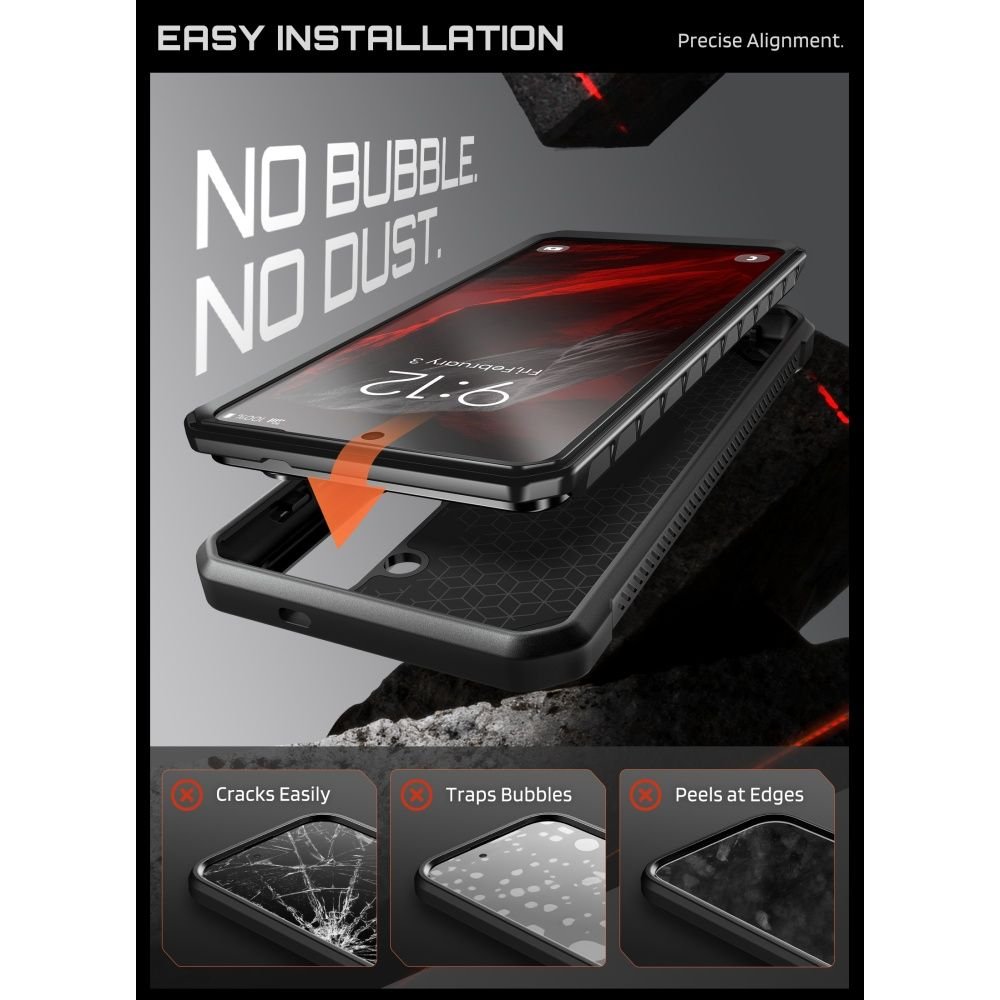 Supcase Samsung Galaxy S26 Plus - Σκληρή Θήκη MagSafe με Προστασία Οθόνης και Stand - Unicorn Beetle Pro Mag 2 Set - Black