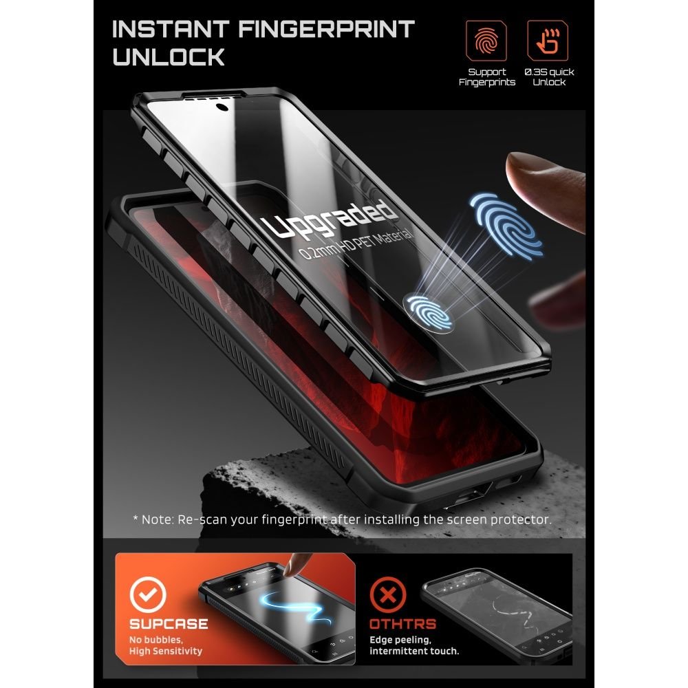 Supcase Samsung Galaxy S26 Plus - Σκληρή Θήκη MagSafe με Προστασία Οθόνης και Stand - Unicorn Beetle Pro Mag 2 Set - Black