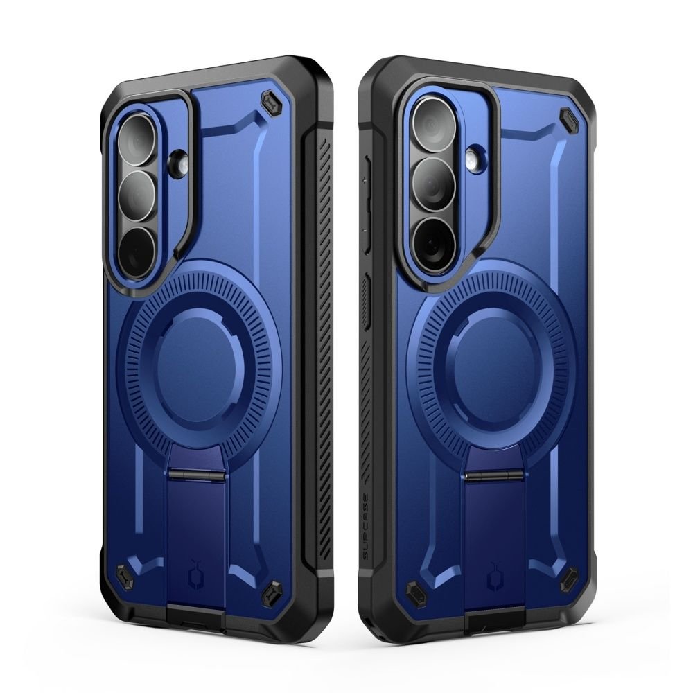 Supcase Samsung Galaxy S26 - Σκληρή Θήκη MagSafe με Προστασία Οθόνης και Stand - Unicorn Beetle Pro Mag 2 Set - Cobalt Blue