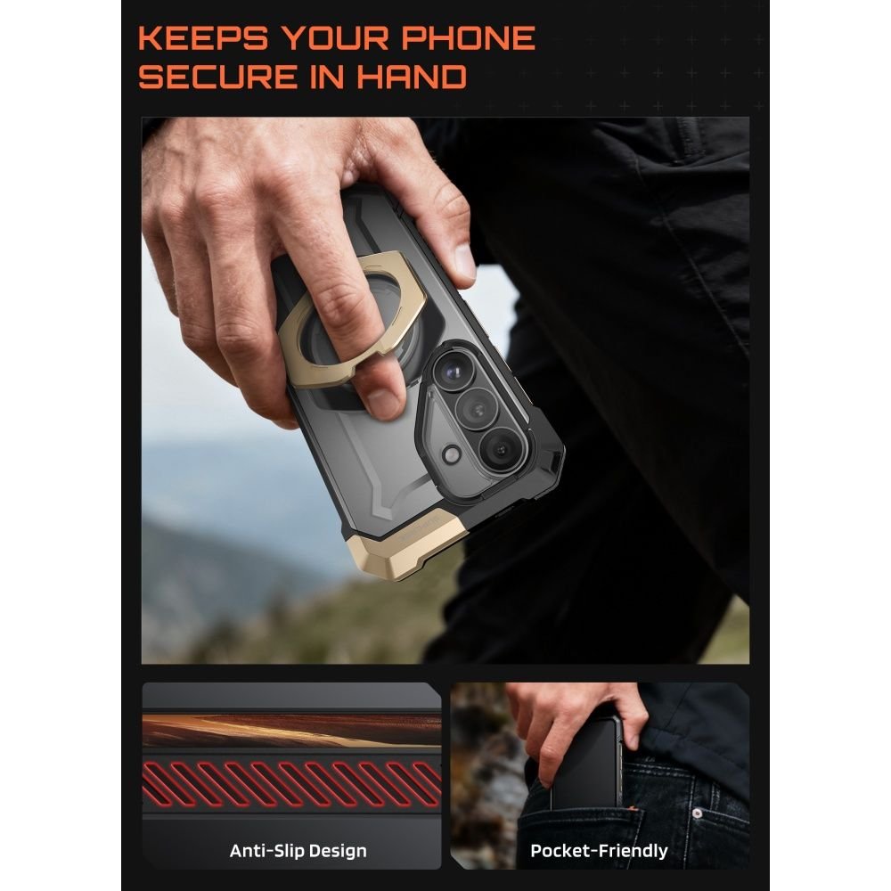 Supcase Samsung Galaxy S26 - Σκληρή Θήκη με MagSafe και Stand - UB Grip Mag - Desert
