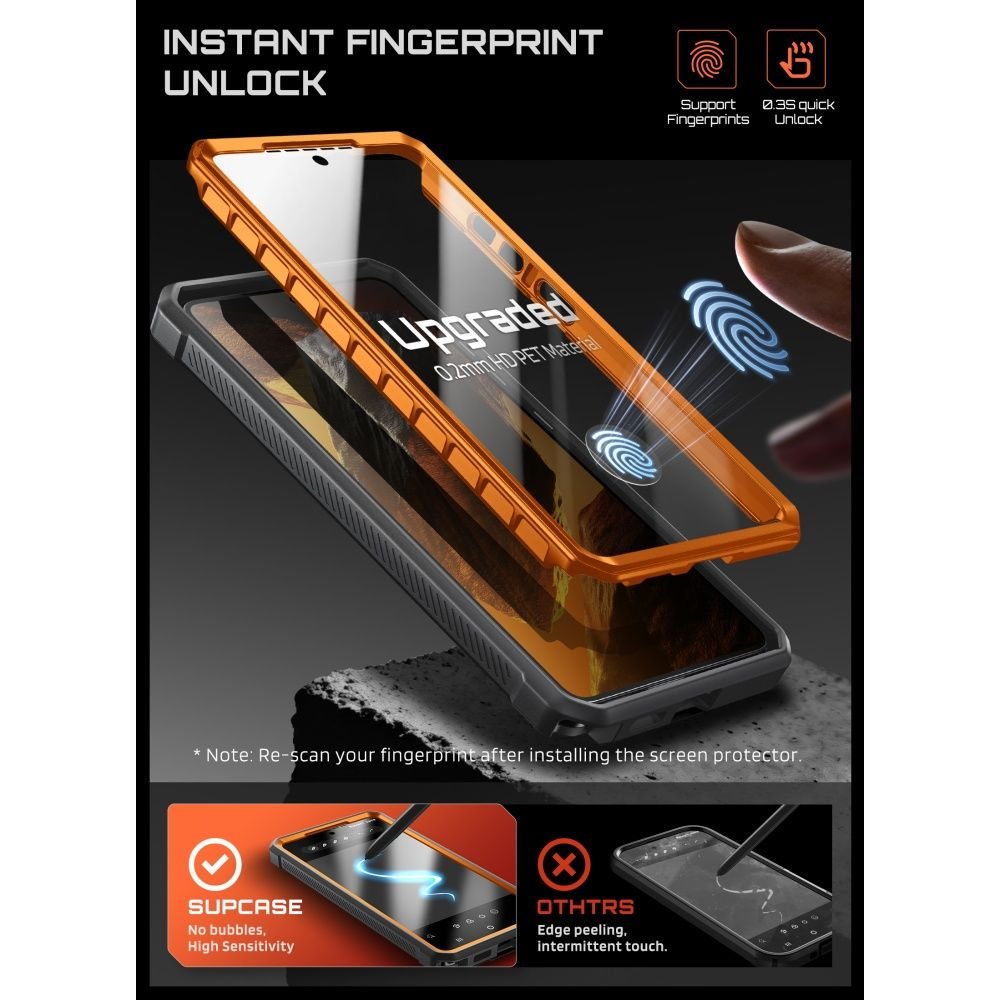 Supcase Samsung Galaxy S26 Ultra - Σκληρή Θήκη MagSafe με Προστασία Οθόνης και Stand - Unicorn Beetle Pro Mag 2 Set - Coral