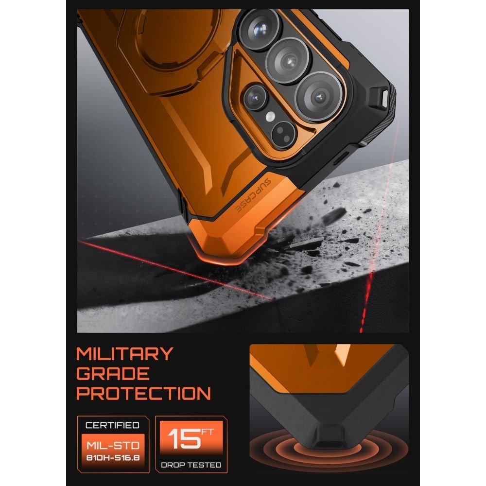 Supcase Samsung Galaxy S26 Ultra - Σκληρή Θήκη με MagSafe και Stand - UB Grip Mag - Coral