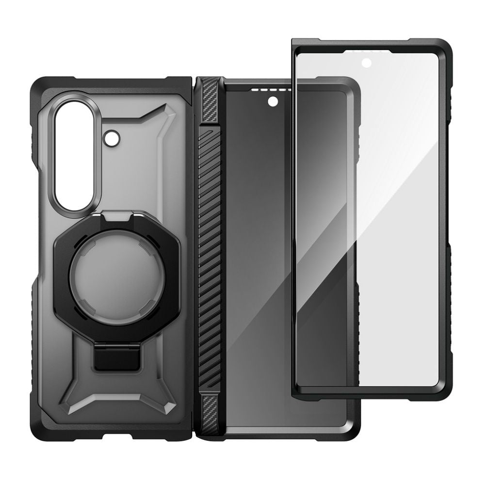 Supcase Samsung Galaxy Z Fold8 Ultra - Σκληρή Θήκη με Προστασία Οθόνης και MagSafe / Stand - UB Grip Mag Set - Black
