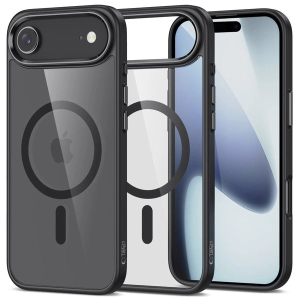 Tech - Protect iPhone Air MagMat - Σκληρή Θήκη με Πλαίσιο Σιλικόνης και MagSafe - Black / Διάφανη