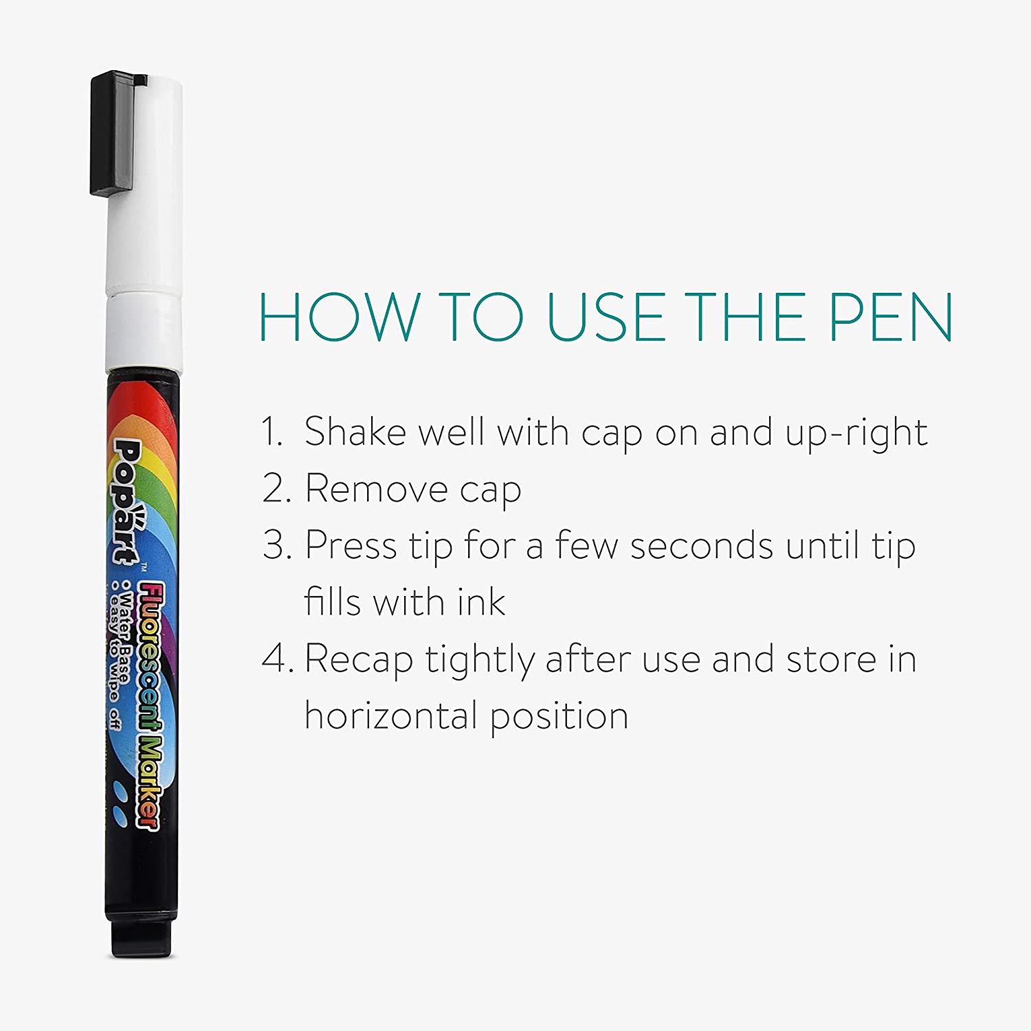 Navaris Μαγνητικός Γυάλινος Πίνακας - 60 x 40cm - Design Black Stone - 45724.08