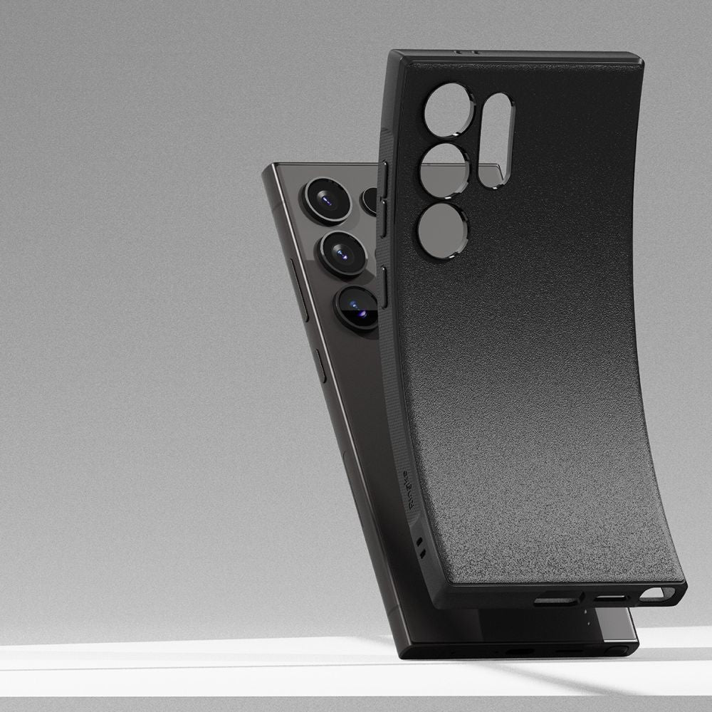 Ringke Samsung Galaxy S24 Ultra Onyx Durable TPU Case Θήκη Σιλικόνης - Black