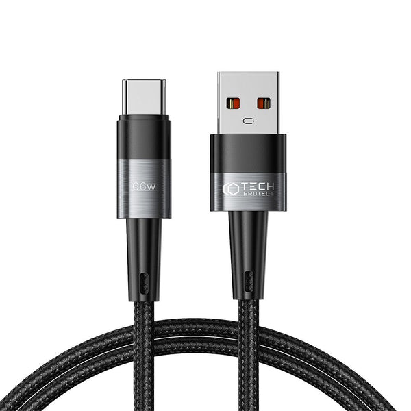 Tech - Protect UltraBoost PD 66W 6A - Καλώδιο Δεδομένων και Φόρτισης USB to Type - C - 1m - Grey