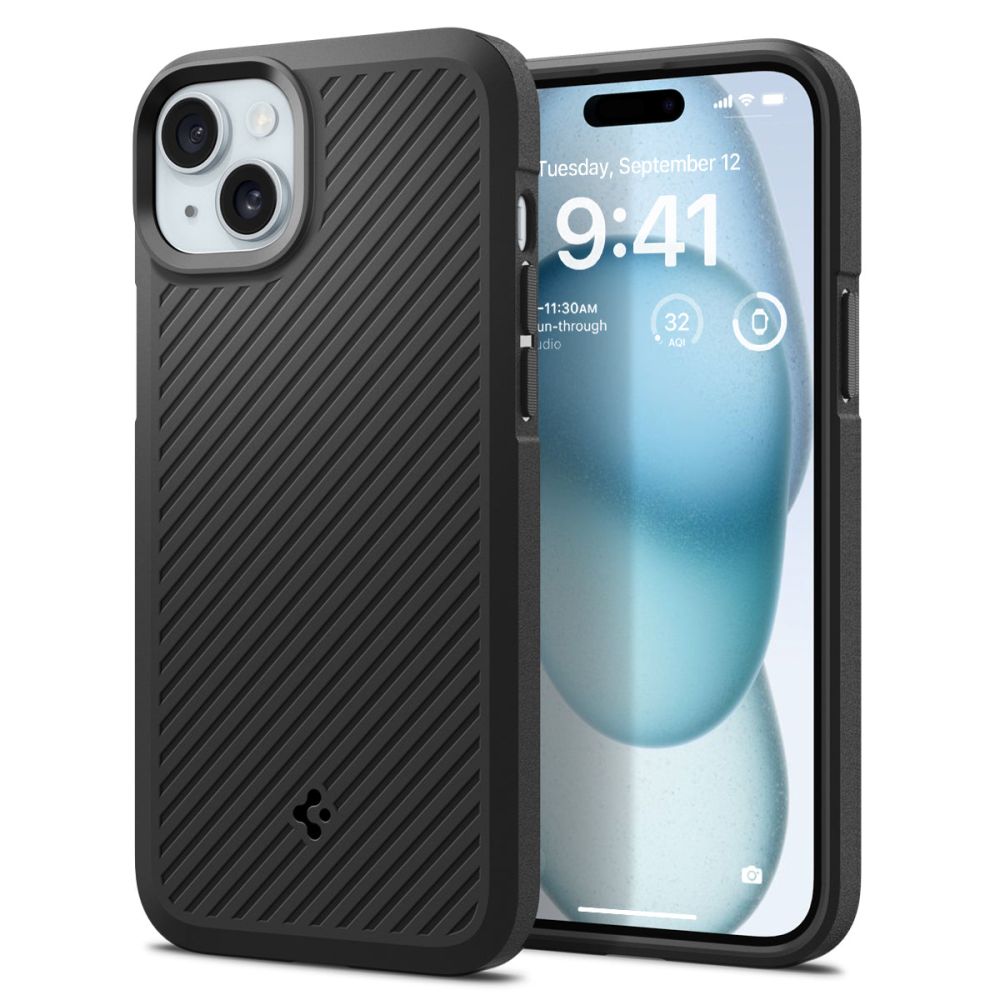 Spigen iPhone 15 Θήκη TPU Core Armor - Matte Black