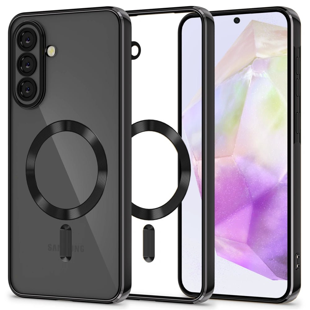 Tech - Protect Samsung Galaxy A36 5G MagFlex Θήκη Σιλικόνης TPU με MagSafe - Shiny Black
