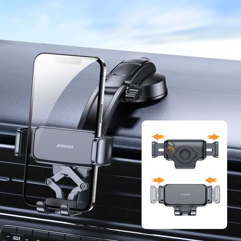 Joyroom Dash and Windshield Car Mount Βάση Αυτοκινήτου για το Ταμπλό - Black - JR - ZS283