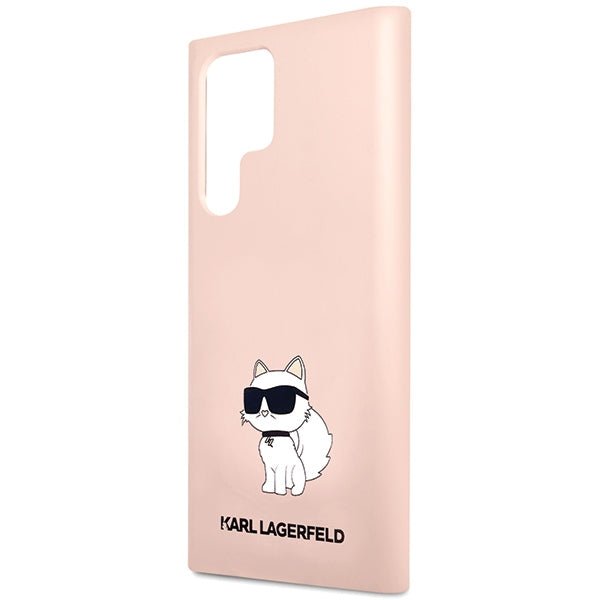 Karl Lagerfeld Samsung Galaxy S24 Ultra - Silicone Choupette - Θήκη Σιλικόνης - Pink - KLHCS24LSNCHBCP