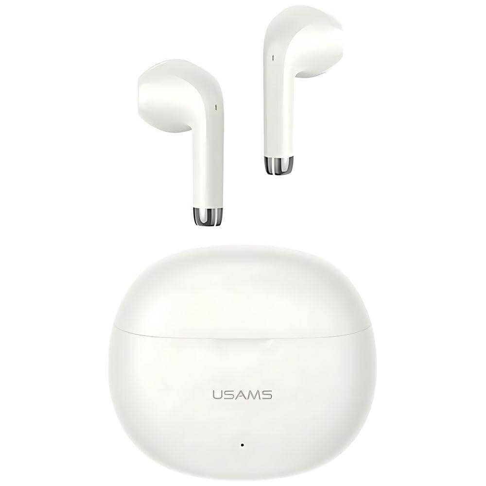 USAMS TWS Rhymbo Series - Bluetooth 5.3 - Ασύρματα ακουστικά για Κλήσεις / Μουσική - Beige