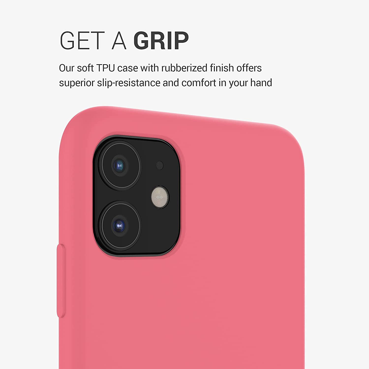 KW iPhone 11 Θήκη Σιλικόνης Rubber TPU - Siesta - 49724.219