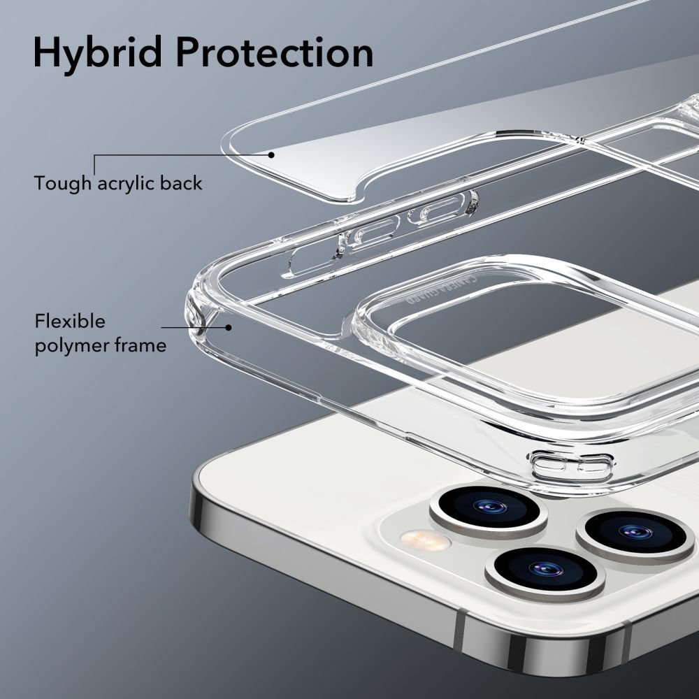 ESR iPhone 14 Pro Air Shield Boost Θήκη Σιλικόνης με Stand - Διάφανη